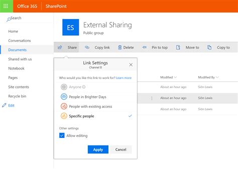 Share with Anyone option is disabled .